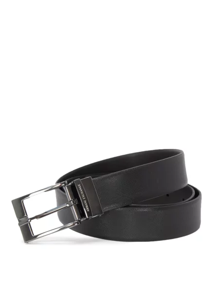 Armani Exchange Curea bărbați negru