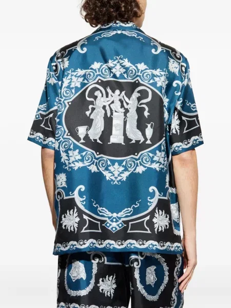 Cămașă Versace albastru
