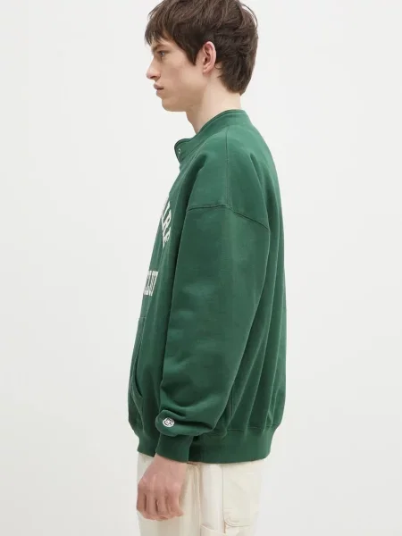 Billionaire Boys Club μπλούζα Stand Collar Sweatshirt πράσινο