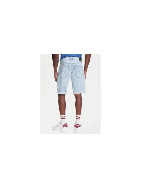 G-Star Raw Jeans kratke hlače Mosa Regular Fit modra