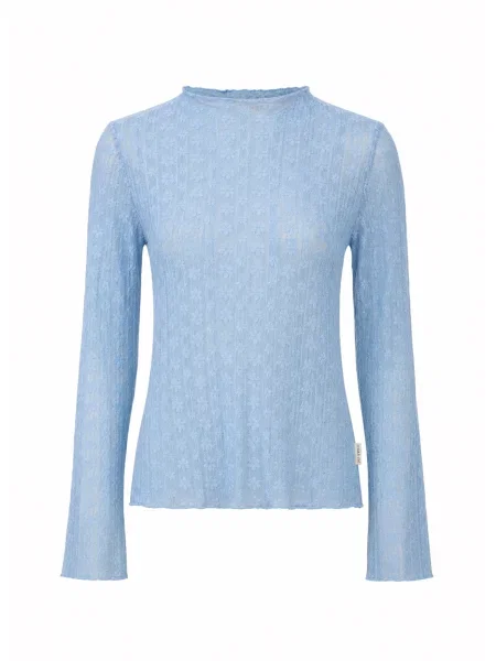OH APRIL Tricou Zahara deschis albastru