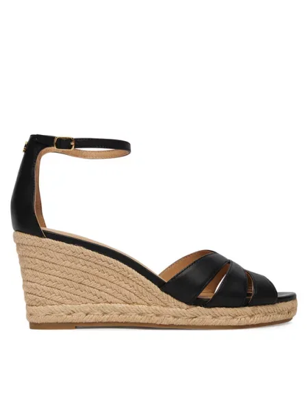 LAUREN RALPH LAUREN Espadrile negru