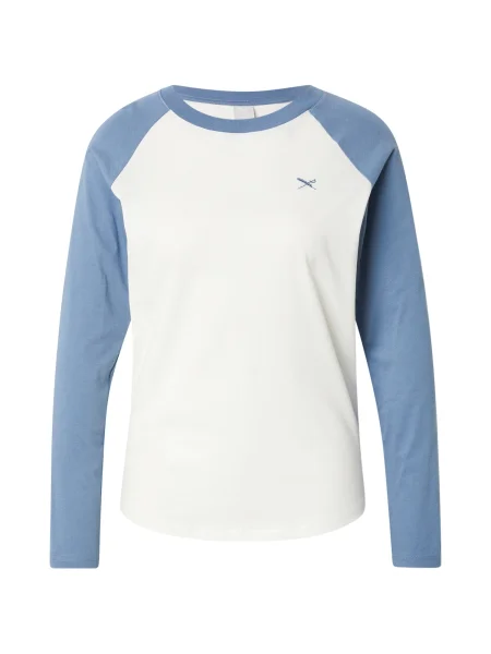Iriedaily Tricou Flaggy opal alb