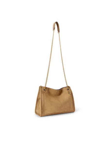 LAUREN RALPH LAUREN Ročna torba rjava