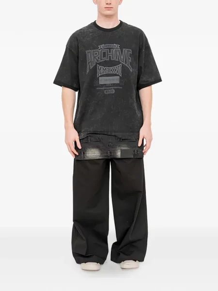 Tricou Juun.j cu imagine negru