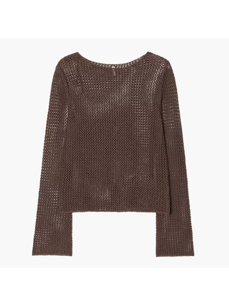 Свитер Cropp коричневый