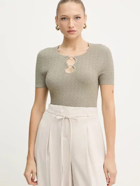 Guess tricou HELENA verde