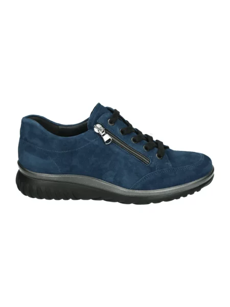 Sneakersy Semler zamszowe niebieskie