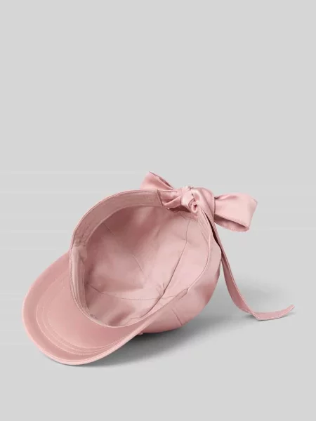 Czapka z daszkiem z ozdobną kokardą model Arte' Joop!