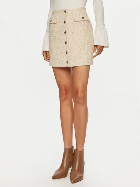TWINSET Fustă mini Écru