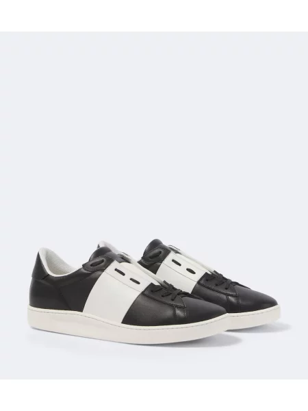 Sneakerși Valentino Garavani din piele negru