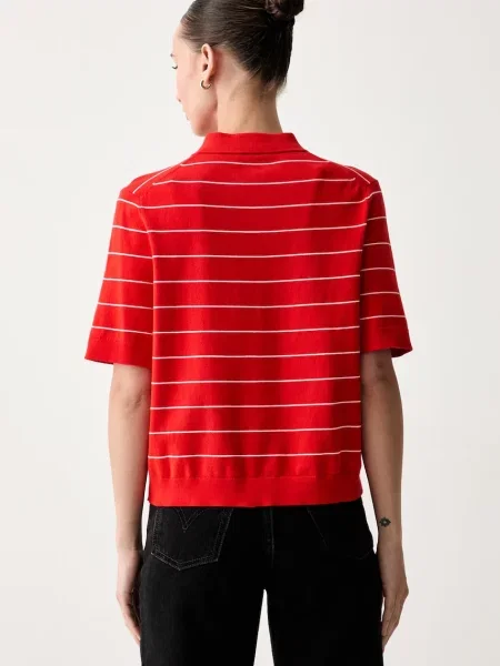 Tommy Hilfiger sweter czerwony