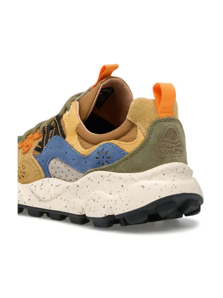 Pantofi Flower Mountain cu model floral galben