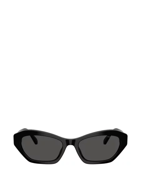 Ochelari de soare Swarovski cu imprimeu geometric negru