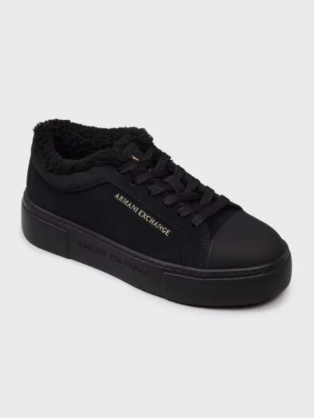 Кеды Armani Exchange черные