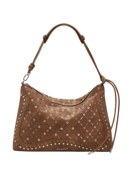 Crossbody táska Desigual barna
