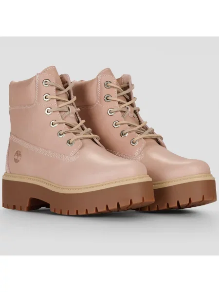 Pantofi Timberland streetstyle cu strasuri roz
