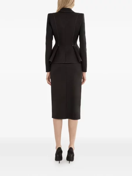 Spódnica Nissa z wysoką talią czarna