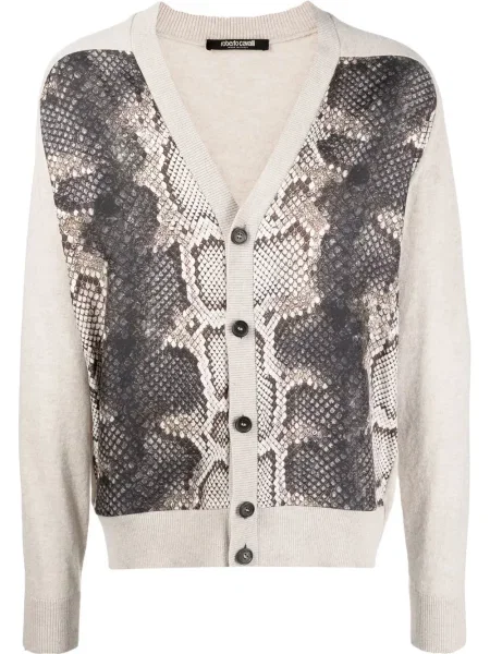Cardigan Roberto Cavalli cu imagine
