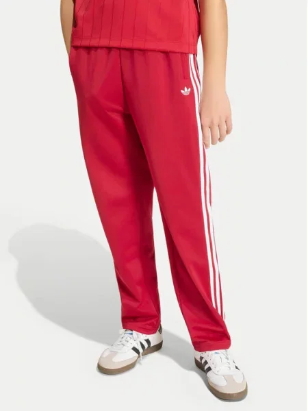 Teplákové kalhoty adidas červené
