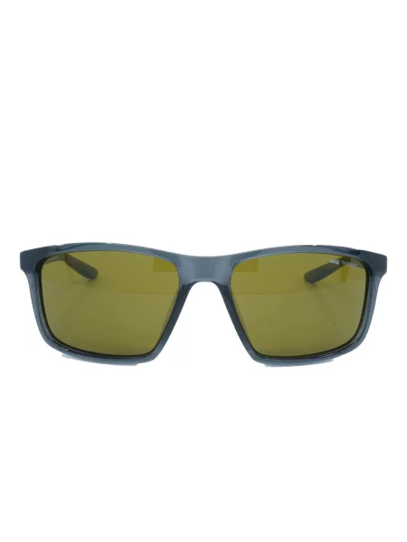 Ochelari de soare Nike cu cordon din jerseu cu imprimeu abstract gri