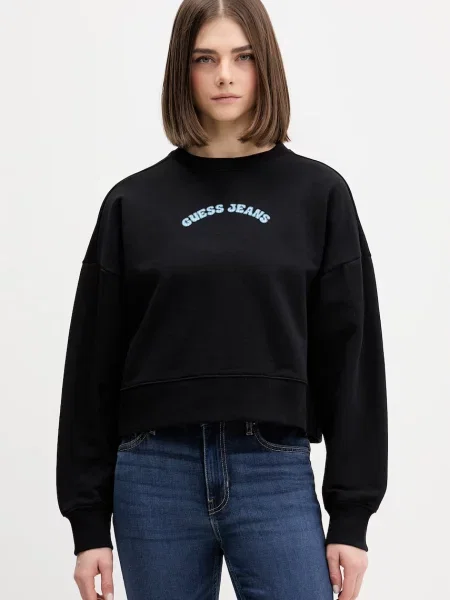 Guess Jeans bluza czarna