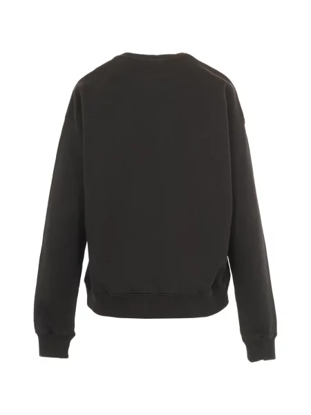 Pulover Mc2 Saint Barth cu broderie negru