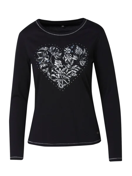 KOROSHI Tricou negru alb