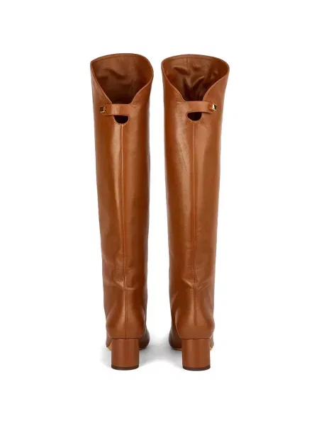 Botine Maison Skorpios din piele maro
