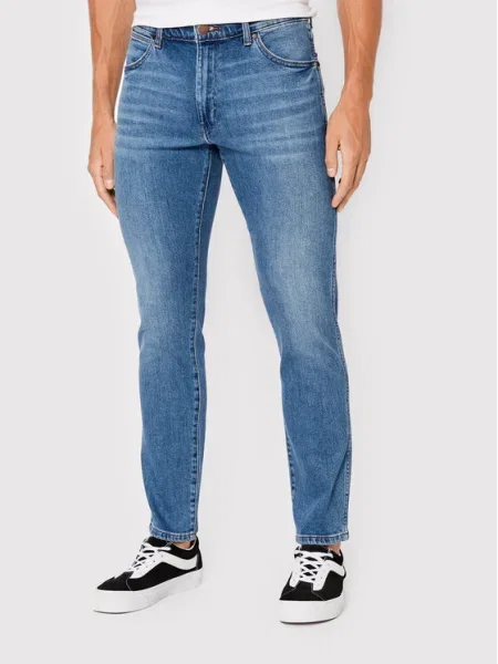 Wrangler Blugi Larston Slim Tapered Fit albastru