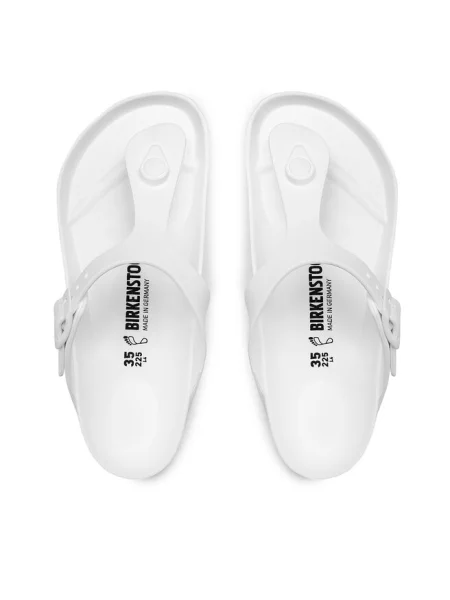 Japonki Birkenstock białe