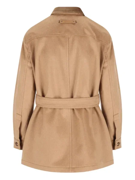 Geacă Max Mara de catifea cord maro