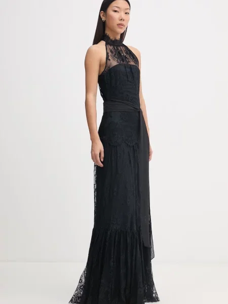 Aniye By sukienka z wiskozą czarna