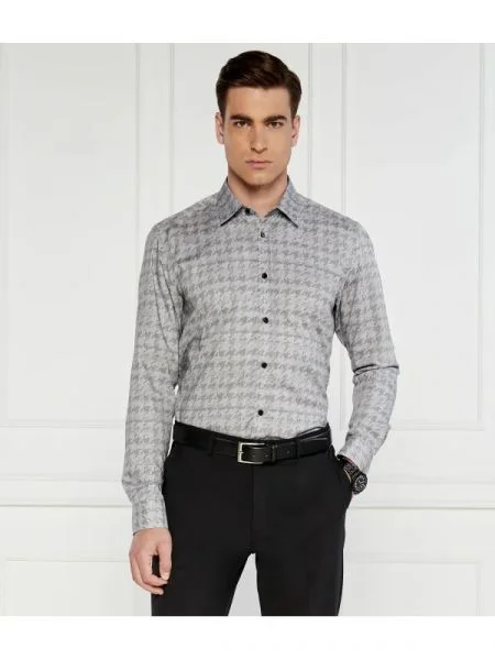 BOSS BLACK Cămașă negru