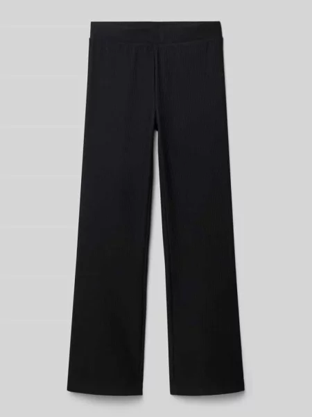 Legginsy o rozkloszowanym kroju z elastycznym pasem model ‘FEVER’ Only czarne