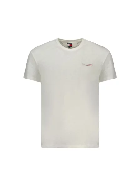 Koszulka Tommy Jeans z nadrukiem biała