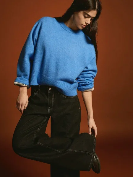 Bershka Pulover azur