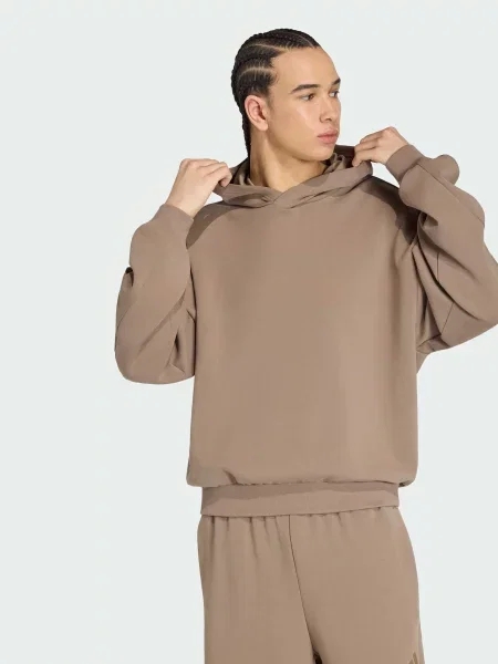 Худі adidas перероблений бежевий