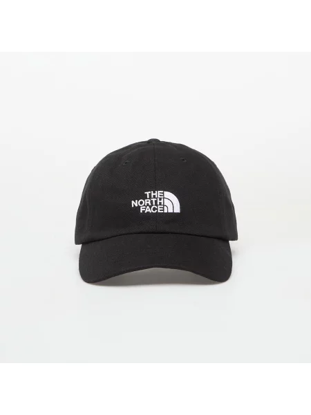 Шапка с козирка The North Face Norm Hat с апликация черно