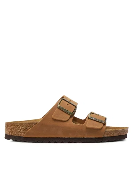 Шльопанці BIRKENSTOCK Arizona LEOI Narrow cognac