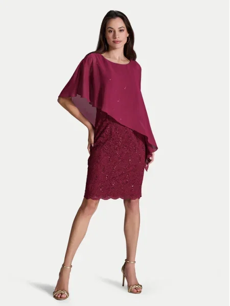 Swing Rochie cocktail Vișiniu roșu