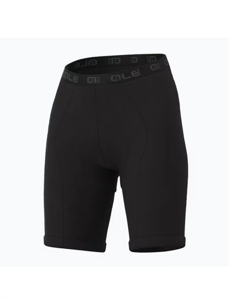 Cyklistické šortky Alé Pan Don Int Padded Liner black černé
