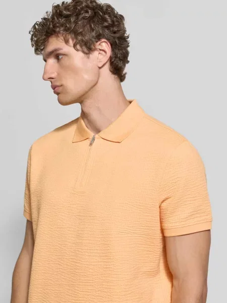 Koszulka polo o kroju regular fit z fakturowanym wzorem Mcneal