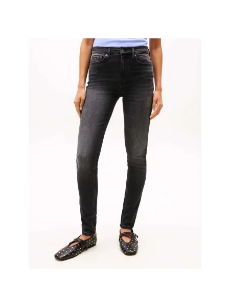Blugi Tommy Jeans negru