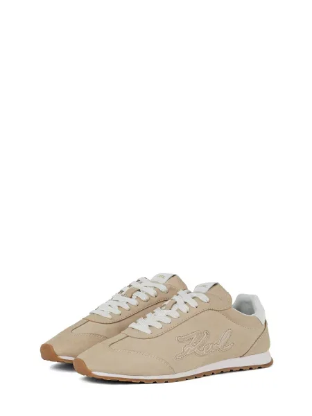 Karl Lagerfeld Visoke superge VENUS EMBRO SNEAKER MIT SIGNIA-AUFNÄHER bela