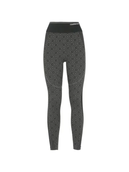 Leggings Casablanca cu imagine gri