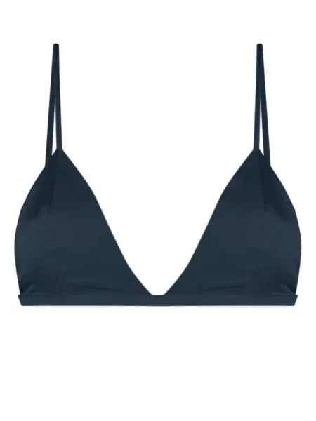 Sutien Kiki De Montparnasse de mătase albastru