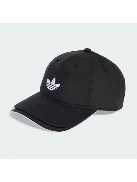 ADIDAS ORIGINALS Kšiltovka Double Visor černá bílá