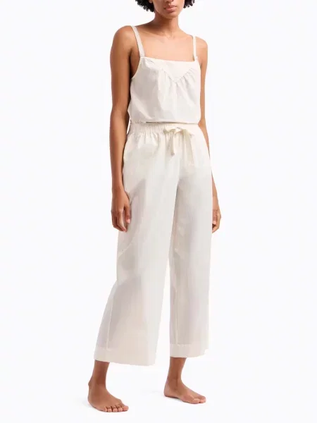 Брюки Emporio Armani белые