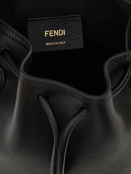 Geantă bucket Fendi Mon tresor negru